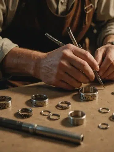 Bagues à sertir : élégance et personnalisation sur mesure