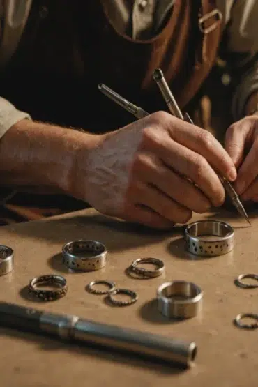 Bagues à sertir : élégance et personnalisation sur mesure