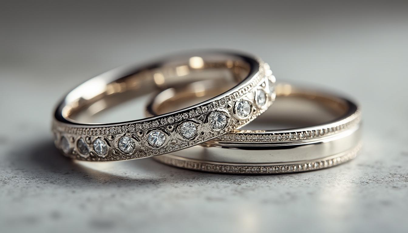 découvrez nos magnifiques anneaux entrelacés, véritables symboles d'amour et d'engagement intemporel. ces bijoux raffinés incarnent la promesse de l'union et la beauté des liens affectifs. offrez à votre partenaire un bijou qui représente votre histoire et votre dévotion éternelle.