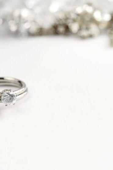 Bague avec perle
