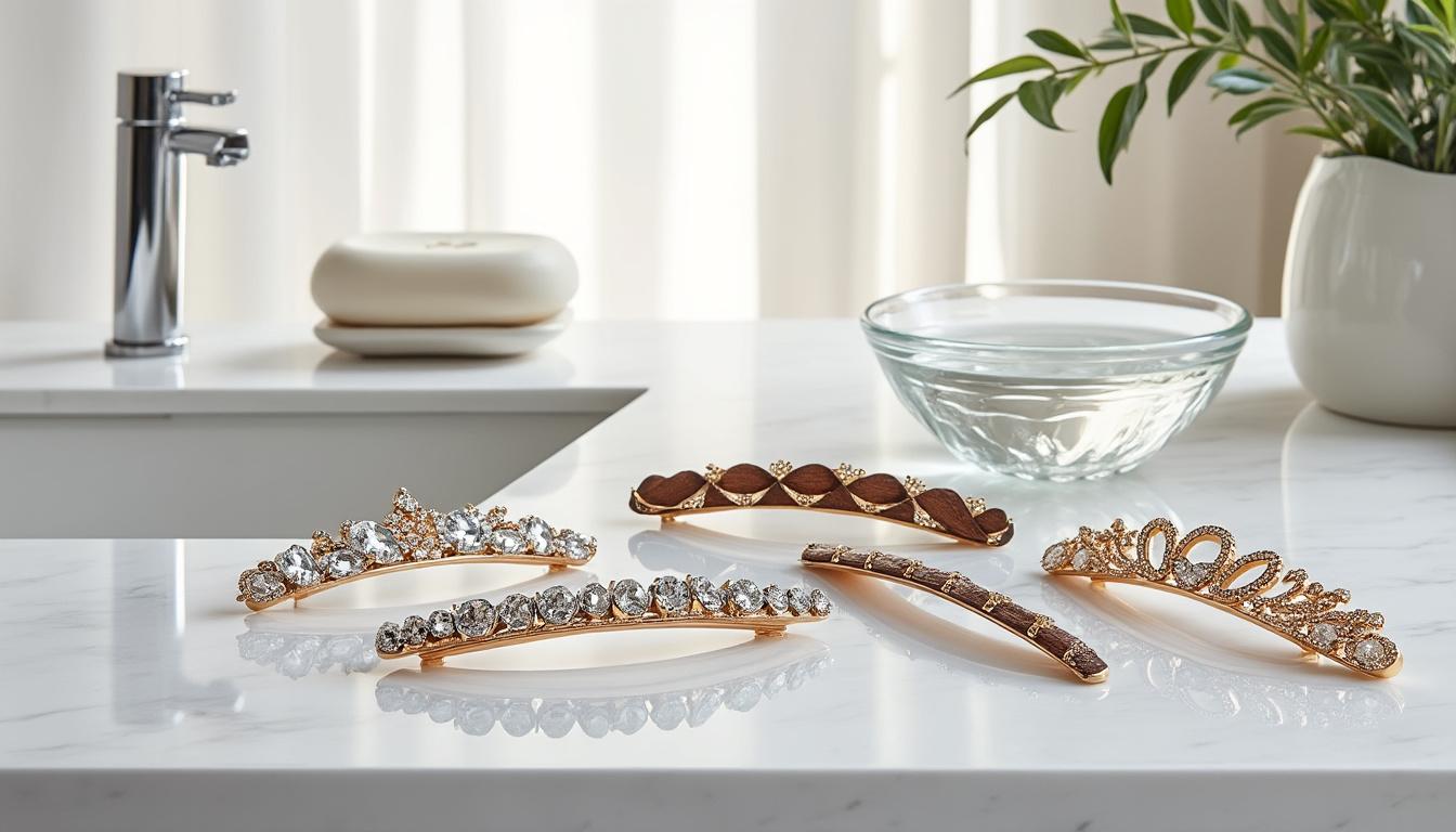 découvrez comment intégrer élégamment des barrettes bijoux dans votre coiffure quotidienne pour ajouter une touche chic et raffinée à votre style.