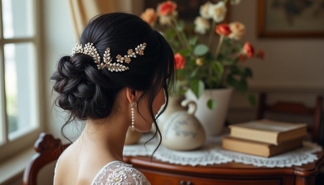 découvrez comment intégrer élégamment des barrettes bijoux à votre coiffure quotidienne pour ajouter une touche de charme et de raffinement à votre style au quotidien.