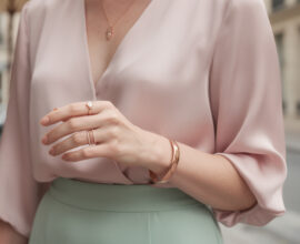 découvrez nos conseils pour associer vos bijoux en or rose avec des tenues pastel élégantes et sublimer votre style avec délicatesse et raffinement.