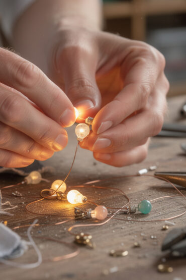 découvrez comment créer facilement vos propres bijoux lumineux diy à la maison grâce à nos astuces et tutoriels simples et créatifs.