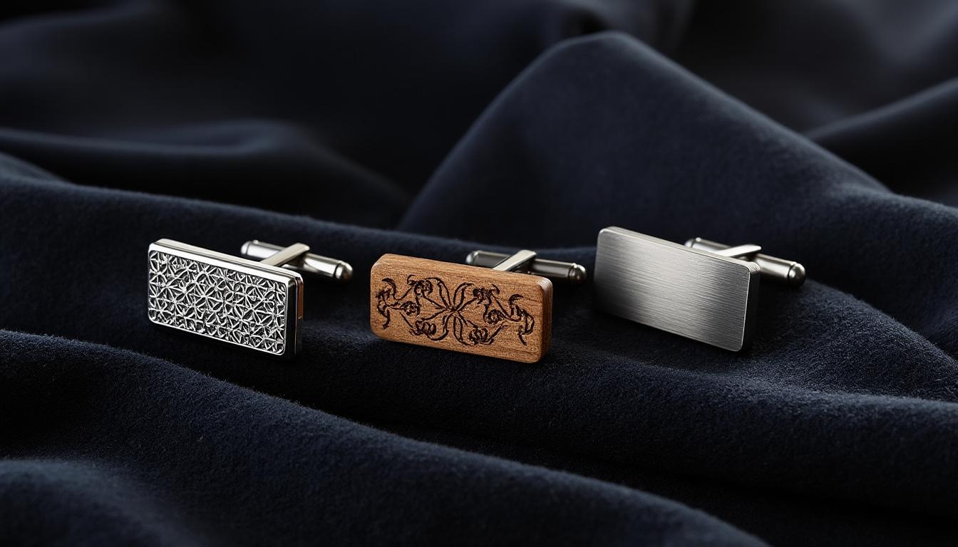 découvrez nos idées élégantes et symboliques de boutons de manchette personnalisés pour ajouter une touche unique à votre style. créez des motifs qui racontent votre histoire.