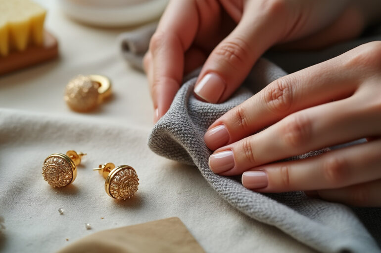 découvrez nos astuces simples et efficaces pour nettoyer vos clips d’oreilles dorés sans les abîmer. préservez leur éclat et leur beauté avec des conseils adaptés à tous les types de bijoux fantaisie.