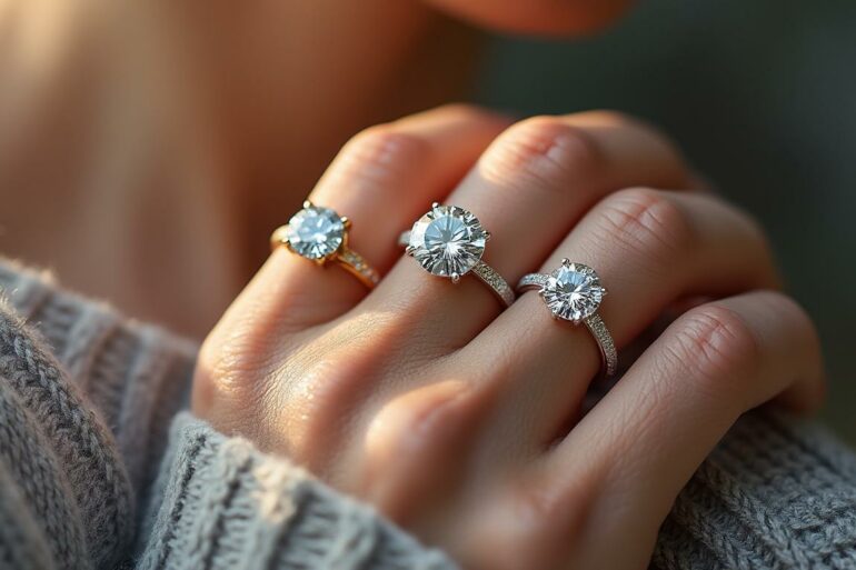 découvrez comment choisir le solitaire parfait en tenant compte de la taille, de la coupe et du métal pour un bijou qui vous ressemble.