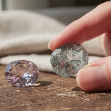 découvrez comment distinguer une véritable pierre précieuse d'une pierre synthétique grâce à nos conseils et astuces d'experts en gemmologie.