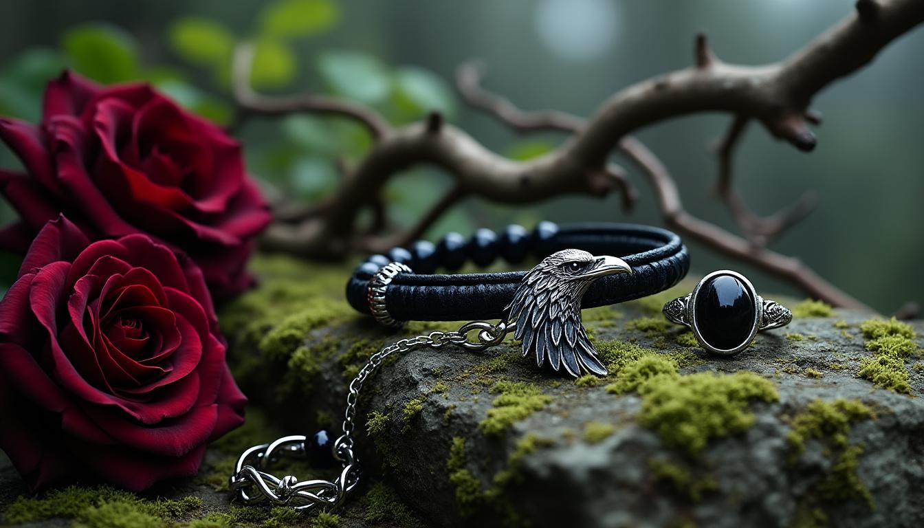 explorez l'univers des bijoux emo et leur influence unique qui réinvente l'esthétique gothique moderne avec style et originalité.