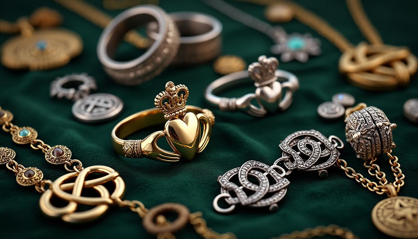 explorez l'histoire fascinante des bijoux irlandais et découvrez la signification profonde de leurs symboles traditionnels.