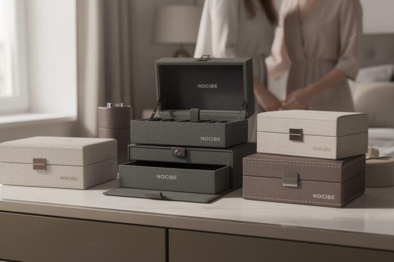 découvrez les boîtes à bijoux nocibé, alliant élégance et fonctionnalité pour organiser vos bijoux avec style et praticité.