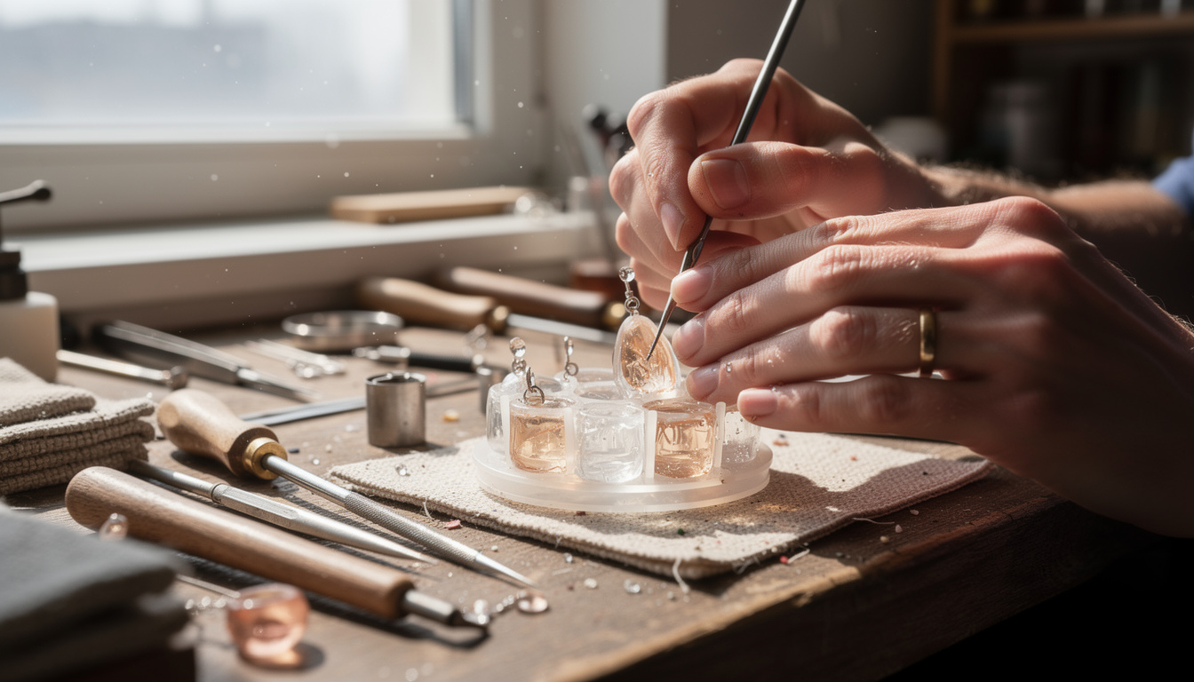 apprenez à maîtriser la résine à bijoux et créez des pièces uniques grâce à nos conseils et astuces exclusifs.