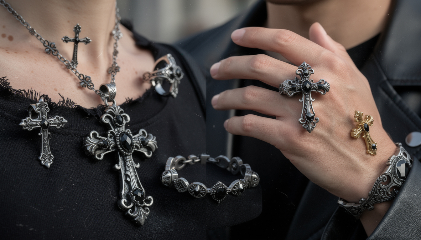 explorez les tendances incontournables des bijoux croix gothique en 2025 et ajoutez une touche unique et audacieuse à votre style.