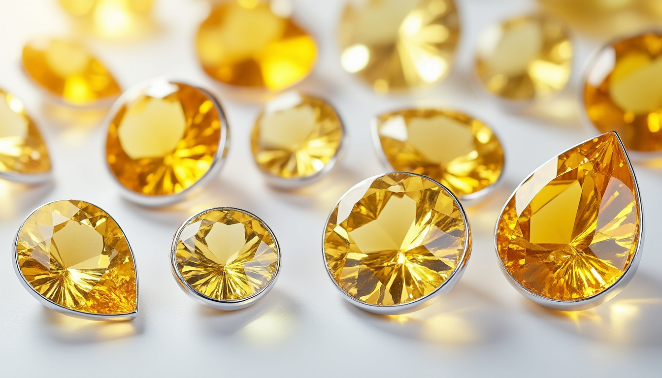 explorez les bienfaits de la pierre jaune et sublimez vos bijoux avec son éclat naturel et ses vertus énergétiques uniques.