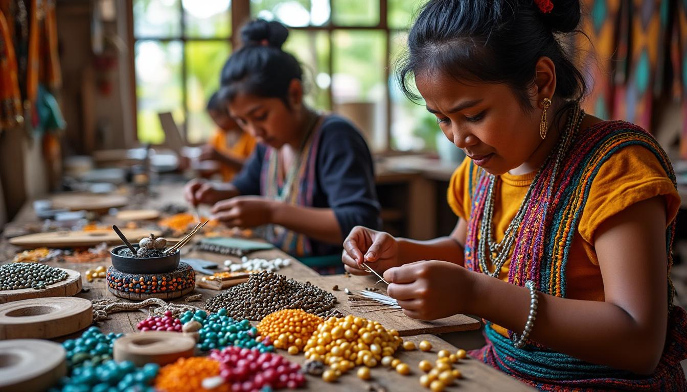 découvrez l'univers des bijoux mishky et adoptez un style unique et élégant avec des créations artisanales qui reflètent votre personnalité.