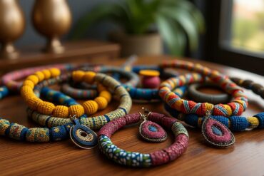 découvrez comment les bijoux africains en wax s’imposent dans l’univers de la mode avec leurs couleurs vives et leurs motifs uniques. adoptez cette tendance incontournable pour sublimer vos tenues et affirmer votre style !