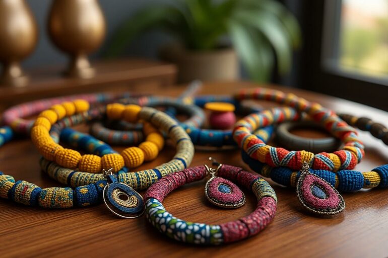 découvrez comment les bijoux africains en wax s’imposent dans l’univers de la mode avec leurs couleurs vives et leurs motifs uniques. adoptez cette tendance incontournable pour sublimer vos tenues et affirmer votre style !