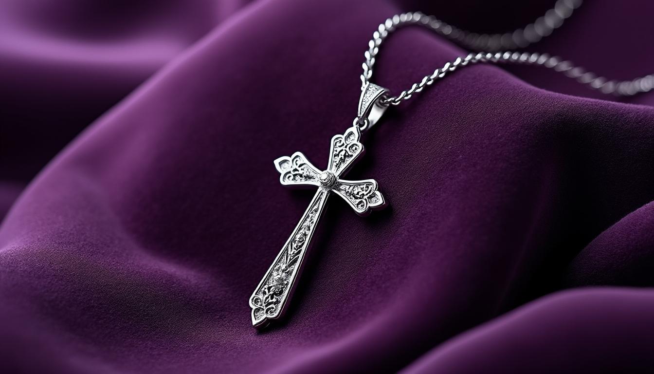 découvrez notre collection de croix en pendentif pour femme, symbole d'élégance intemporelle. alliant tradition et modernité, ces bijoux raffinés sublimeront toutes vos tenues tout en ajoutant une touche de spiritualité. idéals pour offrir ou se faire plaisir, ces pendentifs feront briller votre style au quotidien.