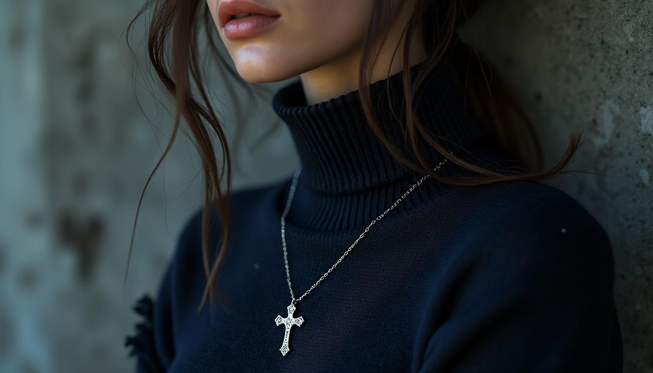 découvrez notre collection de croix en pendentif pour femme, un symbole d'élégance intemporelle qui allie foi et style. chaque pièce est soigneusement conçue pour sublimer votre look tout en portant un message significatif. idéales pour les occasions spéciales ou un usage quotidien.
