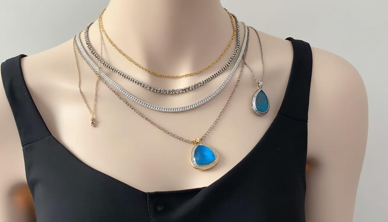 découvrez notre sélection des meilleurs bijoux pour sublimer votre robe noire et apporter une touche d'élégance et de sophistication à votre tenue.