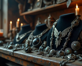 découvrez l’histoire fascinante et le symbolisme mystérieux des bijoux gothiques victoriens. explorez comment leur élégance sombre et leurs détails raffinés incarnent un style unique entre passion, mystère et beauté intemporelle.