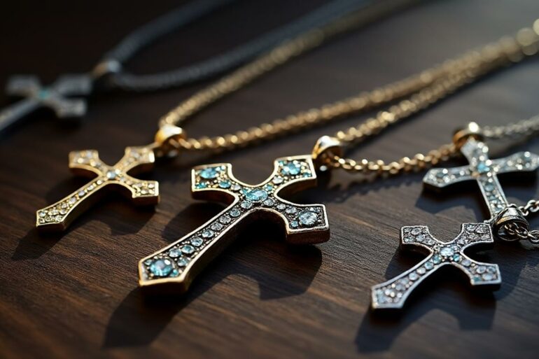 découvrez les dernières tendances des bijoux croix pour femme, des pièces incontournables pour sublimer votre style. adoptez ces accessoires élégants et modernes qui allient spiritualité et mode, et apprenez à les porter avec audace et sophistication.
