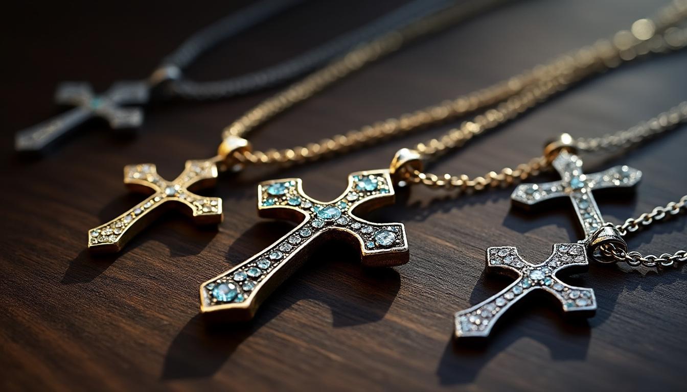 découvrez les dernières tendances des bijoux croix pour femme, des pièces incontournables pour sublimer votre style. adoptez ces accessoires élégants et modernes qui allient spiritualité et mode, et apprenez à les porter avec audace et sophistication.