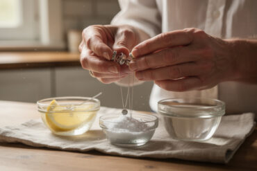 découvrez 3 recettes maison naturelles pour nettoyer et préserver l'éclat de vos bijoux en argent sans utiliser de produits chimiques agressifs.