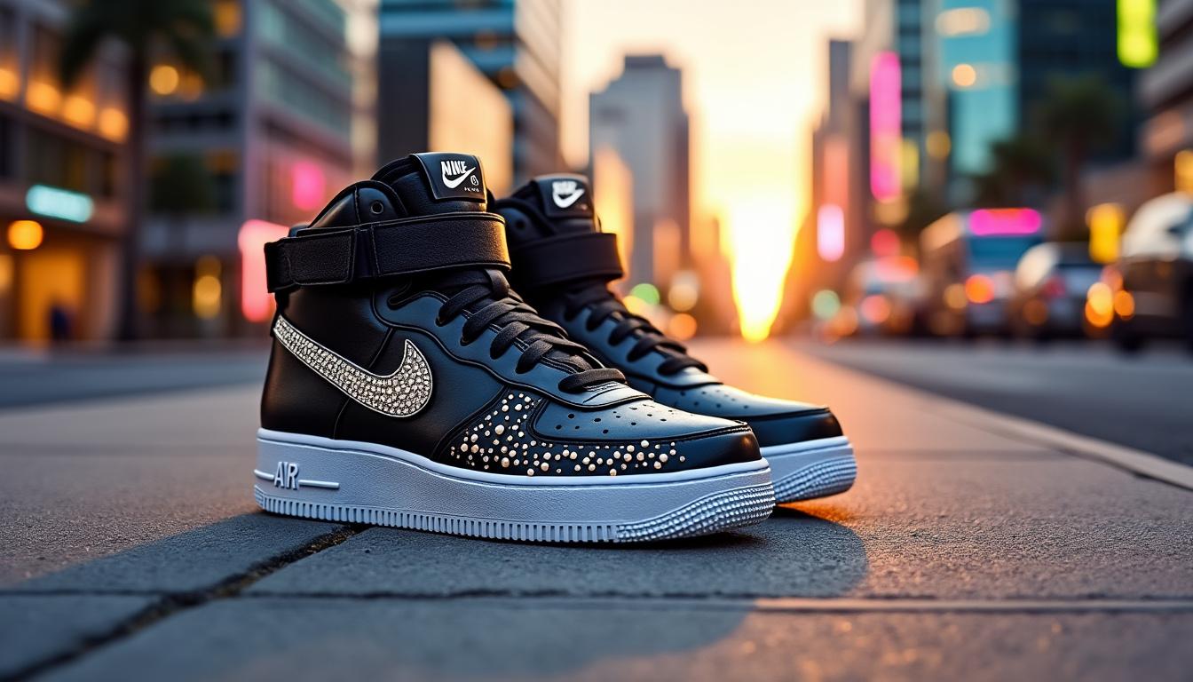 personnalisez vos nike air force avec des bijoux tendance et apportez une touche unique à votre style. découvrez comment transformer vos baskets classiques en véritables accessoires de mode originaux !