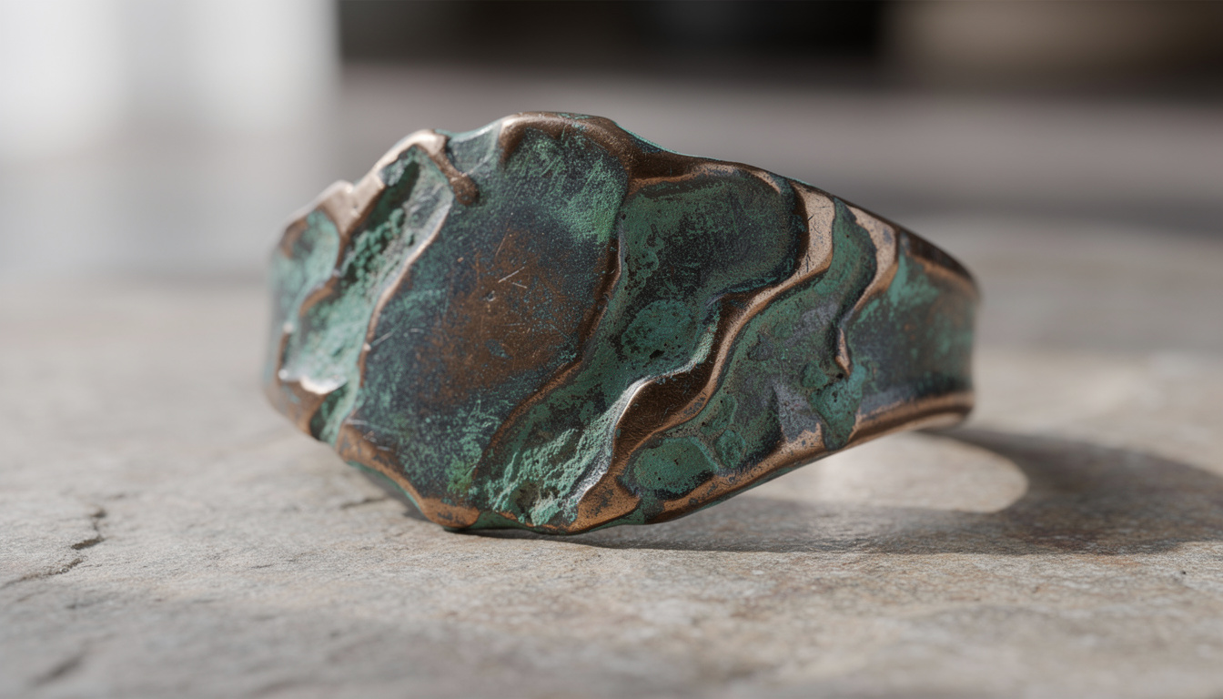 découvrez comment identifier le vert-de-gris sur vos bijoux en cuivre et apprenez des méthodes efficaces pour l'enlever afin de restaurer leur éclat.