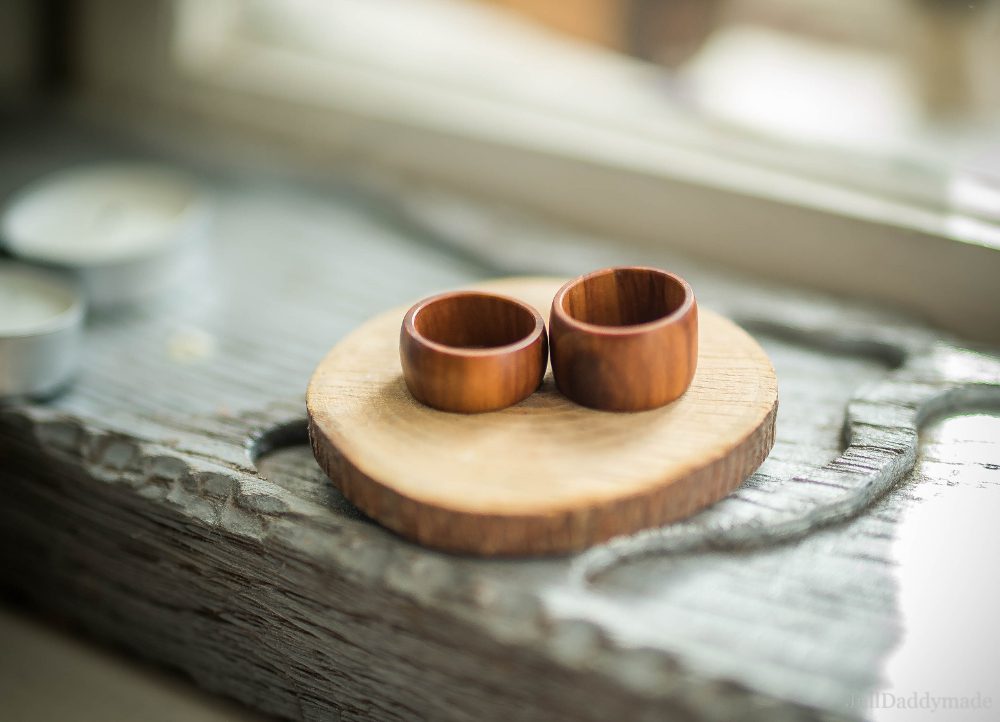 bague en bois