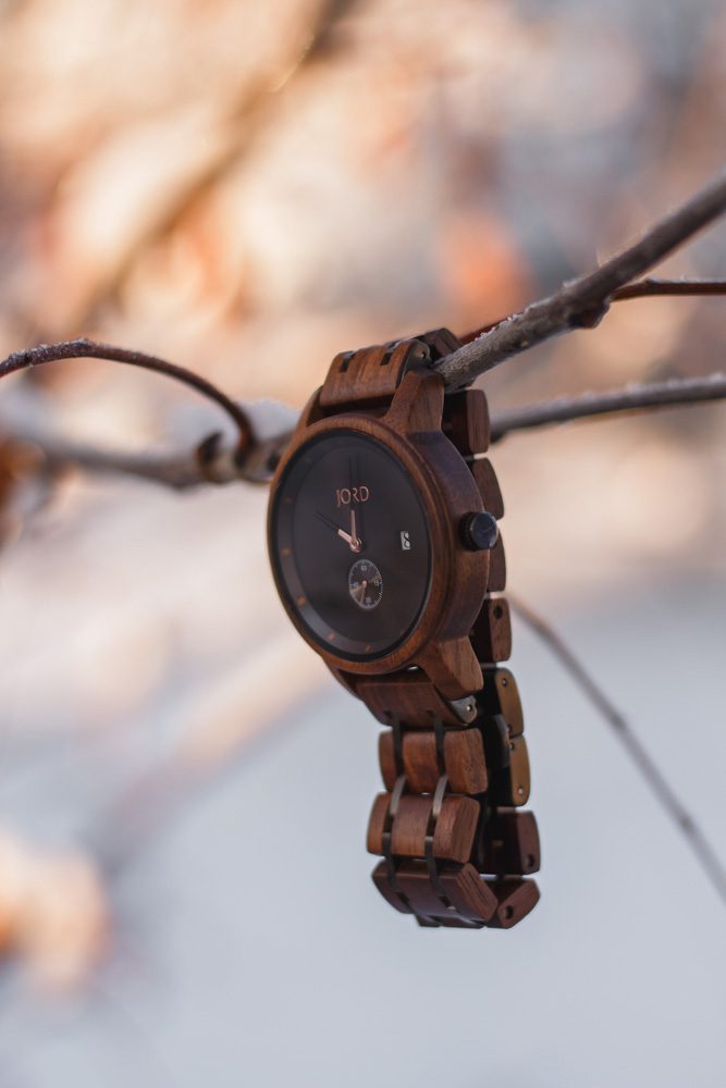 montre en bois