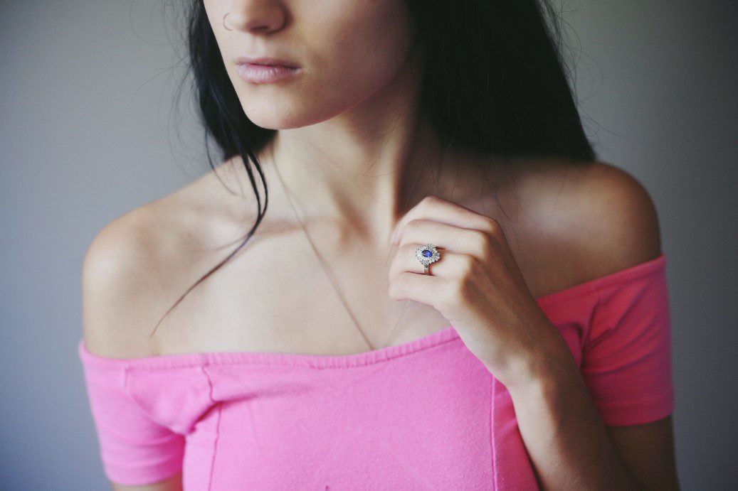 porter bague en saphir
